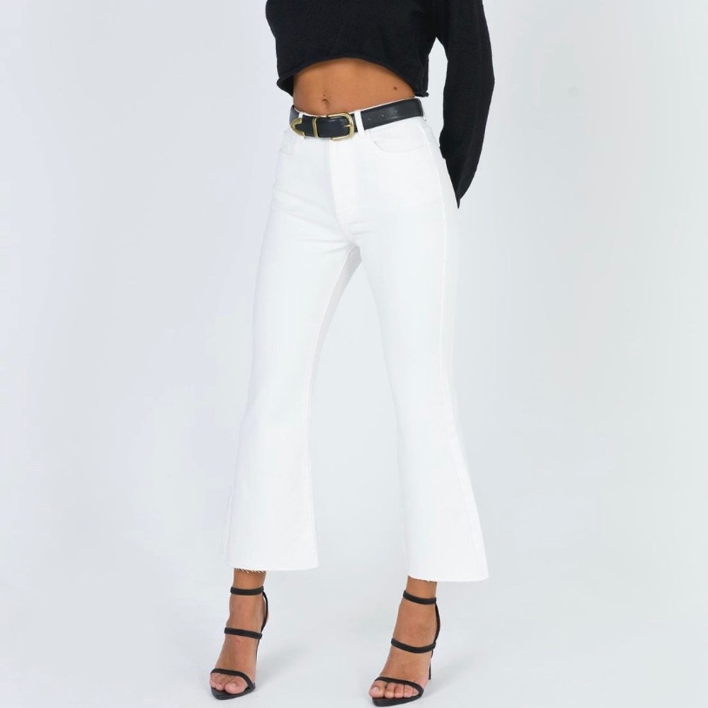 Princess Polly Faye Cropped Jeans
